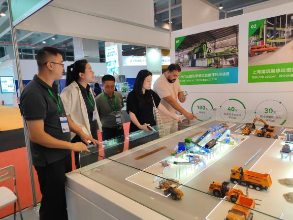 Evento de mercado | QINGLV presenta soluciones para residuos de construcción y demolición en la 12.ª Exposición de Tecnología de la Construcción de Guangdong en China